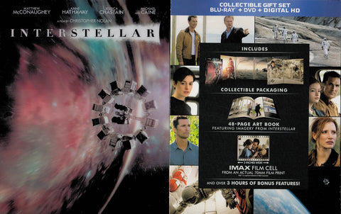 Interstellar (Blu-ray / DVD / Digital HD) (Collectible Gift Set) (Blu-ray) (Boxset) BLU-RAY Movie 