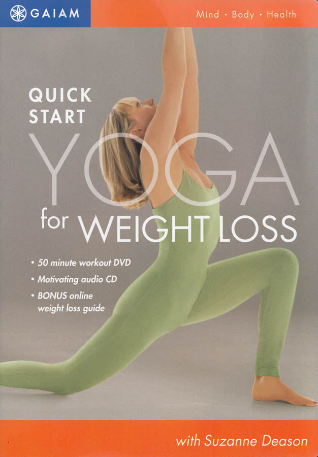 Quick Start Yoga For Weight Loss (Suzanne Deason) on DVD Movie