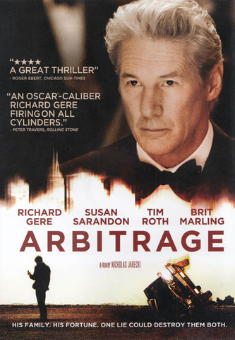 Arbitrage DVD Movie 