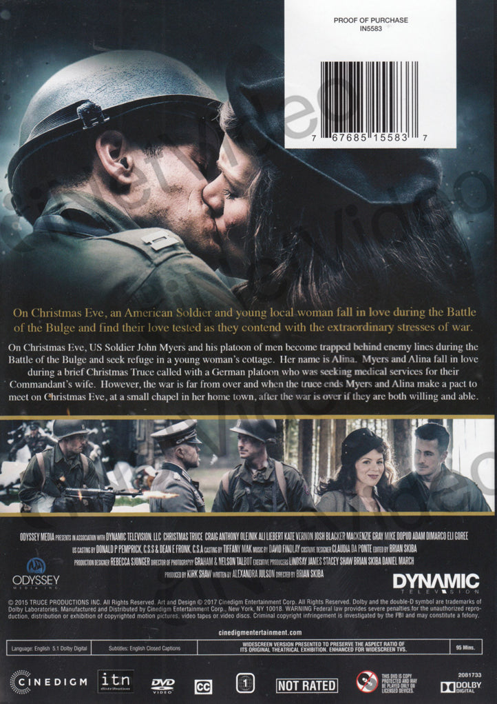The Christmas Truce on DVD Movie The Christmas Truce Movie