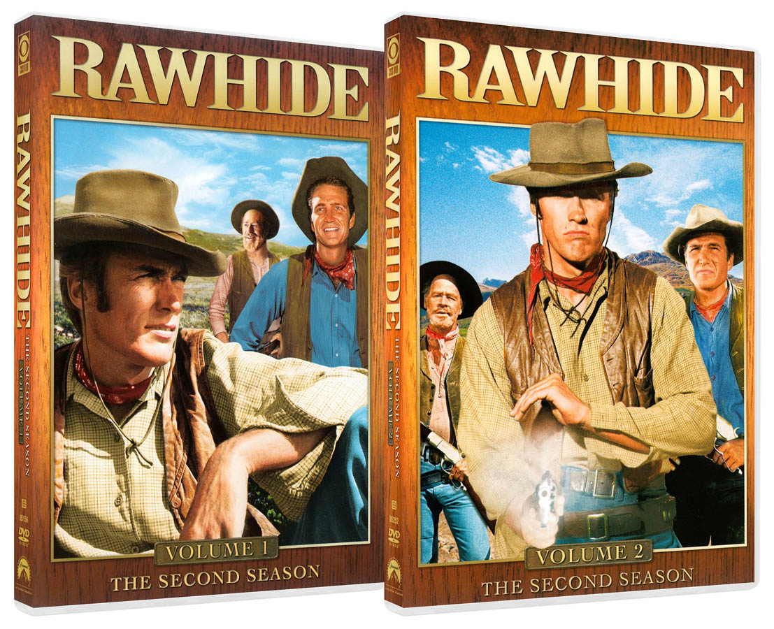 Rawhide (The Second Season - Volume 1/2) (Boxset) on DVD Movie