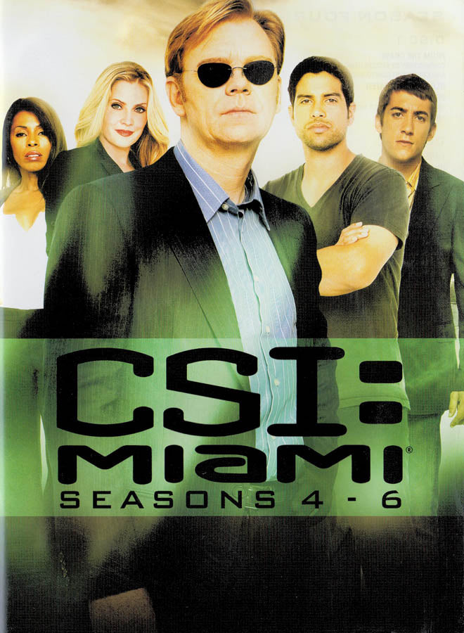 CSI - Miami (Seasons 4-6) (Bigbox) (Boxset) on DVD Movie
