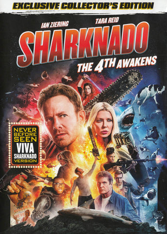 Sharknado : The 4th Awakens DVD Movie 