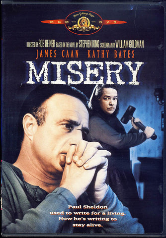Misery (Black Cover) DVD Movie 
