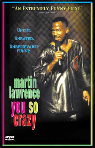 Martin Lawrence - You So Crazy (Snapcase) DVD Movie 