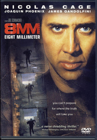 8mm / Eight Millimeter DVD Movie 