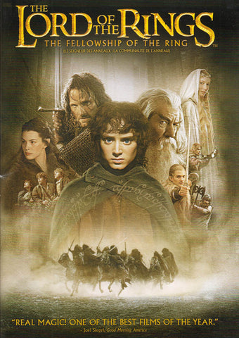 The Lord of the Rings - The Fellowship of the Ring (E1) (Widescreen Edition) (Bilingual) DVD Movie 
