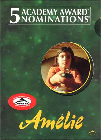 Amelie (Green Cover) (Big Face Cover) DVD Movie 