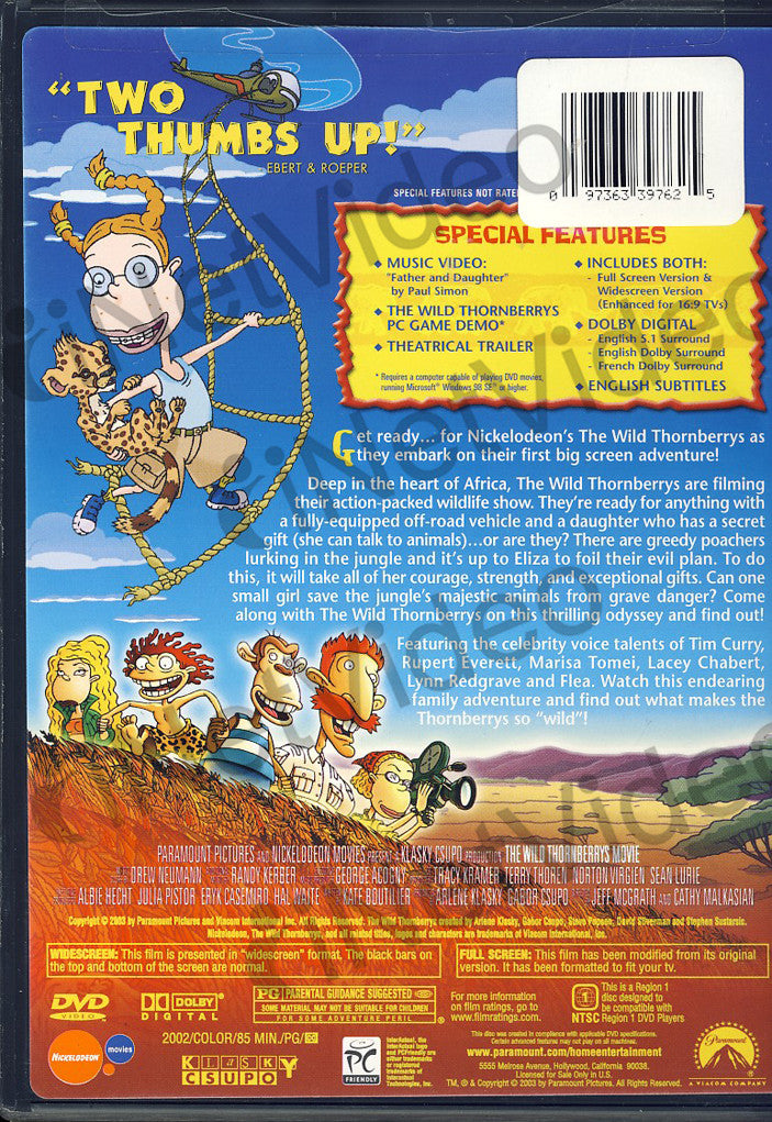 The Wild Thornberrys Movie Poster