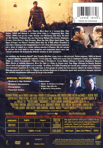 Basic(Bilingual) DVD Movie 