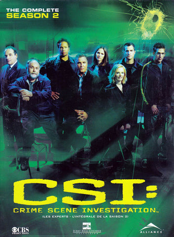 CSI - The Complete Second (2) Season (Bilingual) (Boxset) DVD Movie 