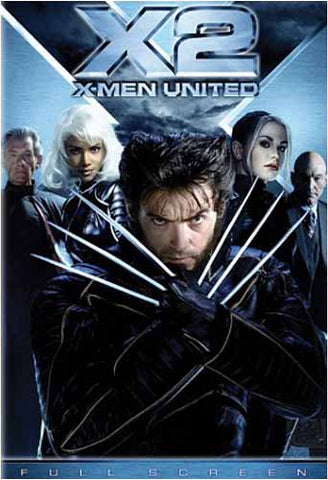 X2 - X-Men United (Full Screen Edition) DVD Movie 
