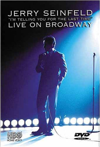 Jerry Seinfeld Live on Broadway - I'm Telling You For the Last Time DVD Movie 