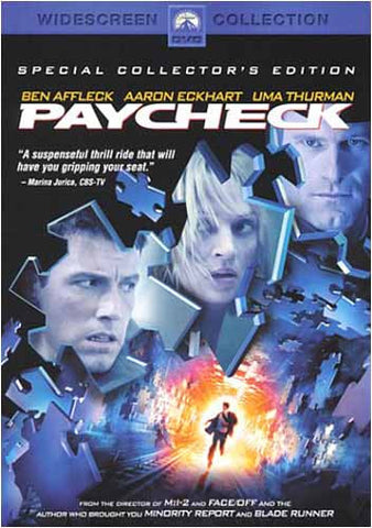 Paycheck - Special Collector s (Widescreen Edition) (Bilingual) DVD Movie 