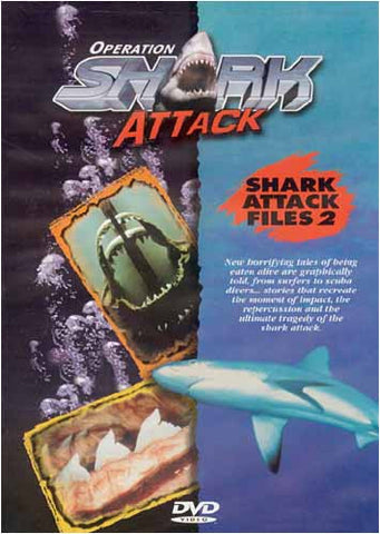 Operation Shark Attack - Legends of the Killer Sharks DVD Movie 