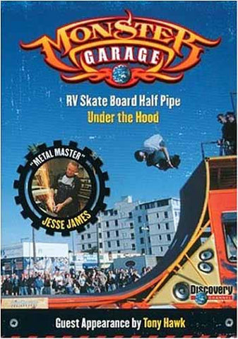 Monster Garage - RV Skate Board Half Pipe / Under the Hood (Discovery Channel) DVD Movie 