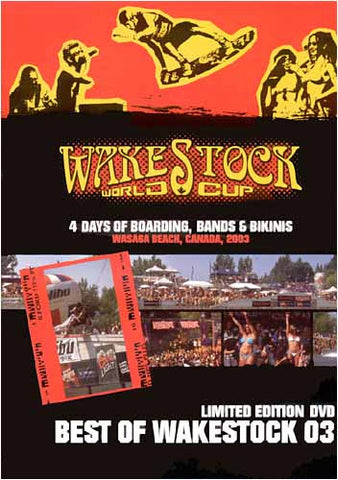 WakeStock World Cup - Best of WakeStock 03( Limited Edition DVD ) DVD Movie 