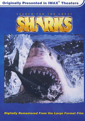 Search for the Great Sharks (Large Format - IMAX) DVD Movie 