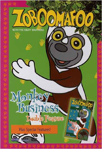 Zoboomafoo (Double Feature) Monkey Business / Watch me Grow DVD Movie 