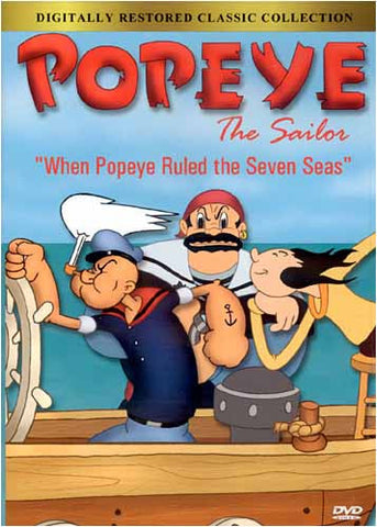 Popeye the Sailor - When Popeye Ruled the Seven Seas (Digitally Restored Classic Collection) DVD Movie 
