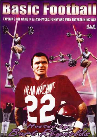 Basic Football hosted by Burt Reynolds DVD Movie 