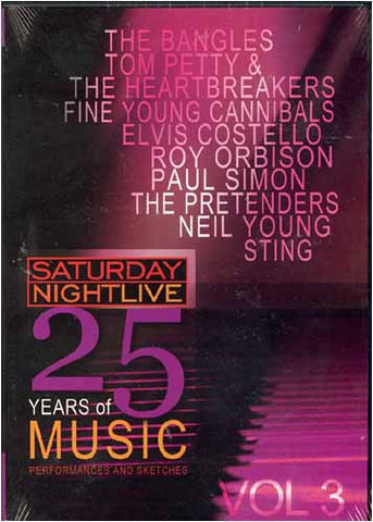 Saturday Night Live - 25 Years of Music - Vol. 3 DVD Movie 
