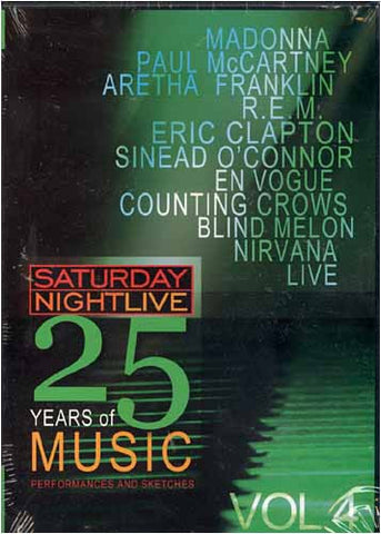 Saturday Night Live - 25 Years of Music - Vol. 4 DVD Movie 