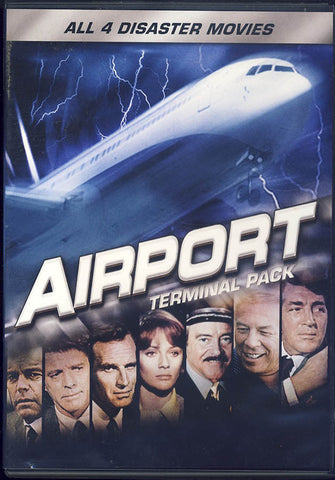 Airport Terminal Pack (Airport/Airport '75/Airport '77/Airport '79 - The Concord) DVD Movie 