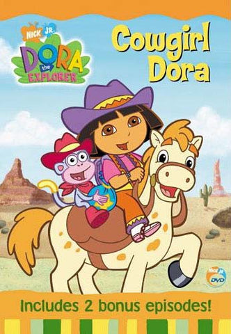 Dora The Explorer Cowgirl Dora DVD Movie 