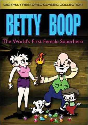 Betty Boop - The World's First Female Superhero DVD Movie 