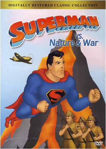Superman Vs Nature and War DVD Movie 