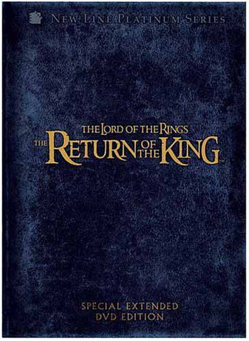 The Lord of the Rings - The Return of the King (Platinum Series Special Extended Edition) (Boxset) DVD Movie 