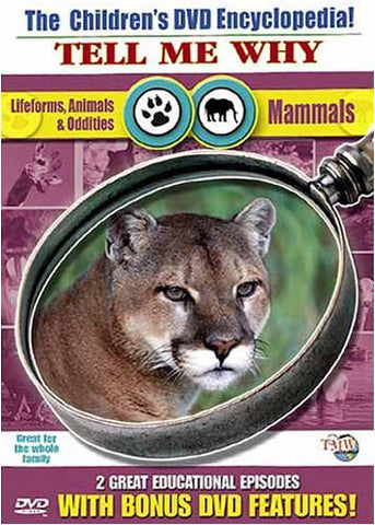 The Children's Encyclopedia - Tell Me Why - Lifeforms, Animals and Oddities / Mammals DVD Movie 