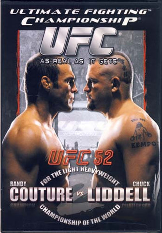 UFC (Ultimate Fighting Championship) 52 - Randy Couture vs. Chuck Liddell DVD Movie 