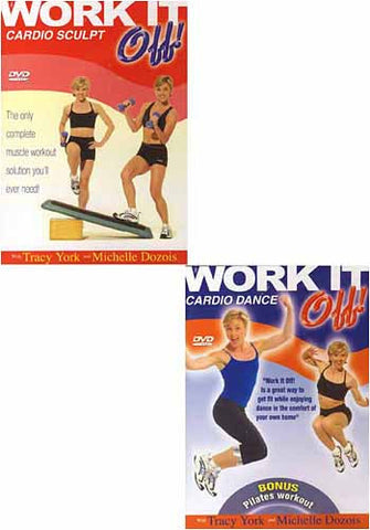 Work It Off - Cardio Dance / Cardio Sculpt (2 Pack) (Boxset) DVD Movie 