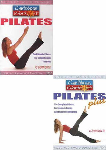 Caribbean Workout - Pilates / Pilates Plus (2 Pack) DVD Movie 