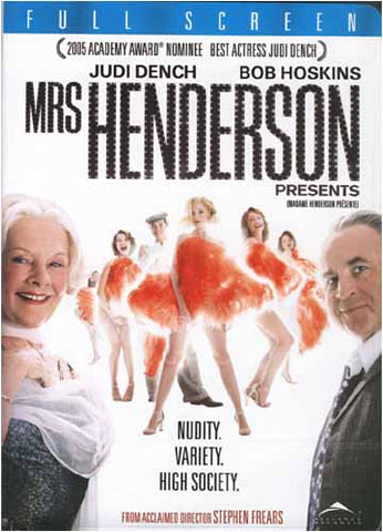 Mrs. Henderson Presents (Full Screen Edition) DVD Movie 