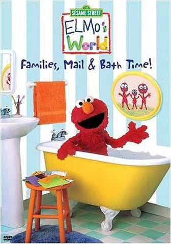 Families, Mail and Bath Time! - Elmo's World- (Sesame Street) DVD Movie 