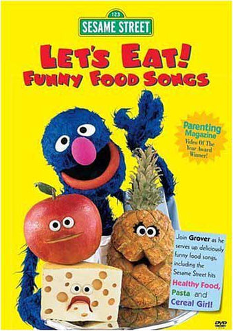 Let's Eat - Funny Food Song's - (Sesame Street) DVD Movie 
