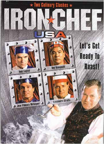 Iron Chef USA, Two Culinary Clashes DVD Movie 