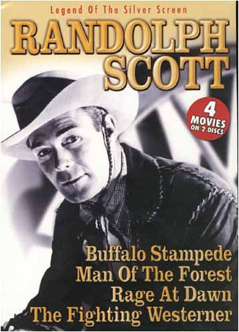 Randolph Scott - Legend Of The Silver Screen (Buffalo Stampede...Rage At Dawn)(Boxset) DVD Movie 