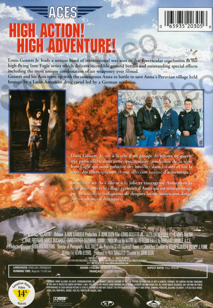 Iron Eagle 3 Aces on DVD Movie