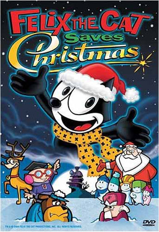 Felix the Cat Saves Christmas DVD Movie 