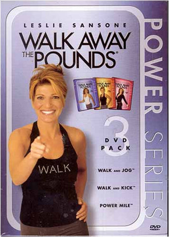 Leslie Sansone - Walk Away the Pounds - Power Series - 3-DVD Pack (Boxset) DVD Movie 