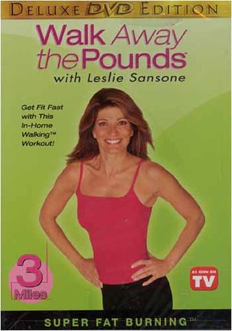 Leslie Sansone - Walk Away the Pounds - Super Fat Burning - 3Miles(Deluxe Edition) DVD Movie 