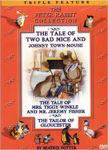 The Tale of Two Bad Mice and Johnny Town-Mouse / Mrs Tiggy-Winkle and Mr Jeremy Fisher DVD Movie 