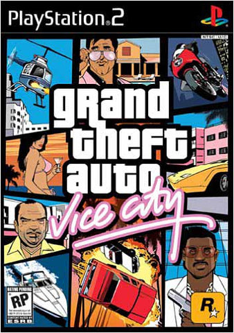 Grand Theft Auto - Vice City (PLAYSTATION2) PLAYSTATION2 Game 
