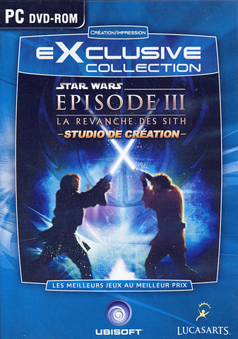 Star Wars Episode 3 - La Revanche Des Sith - Studio De Creation (French Version Only) (PC) PC Game 