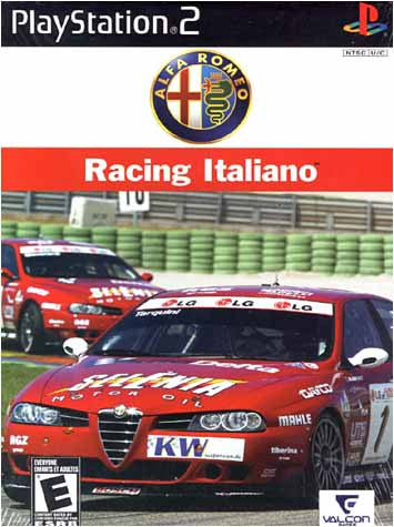 Alfa Romeo Racing (Racing Italiano) (PLAYSTATION2) PLAYSTATION2 Game 