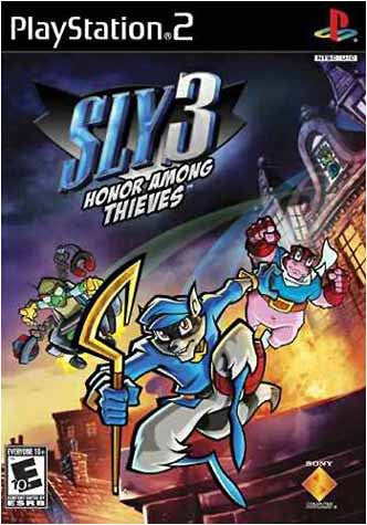 SLY 3 HONOR AMONG THIEVES Playstation 2 PS2 Video Game Case